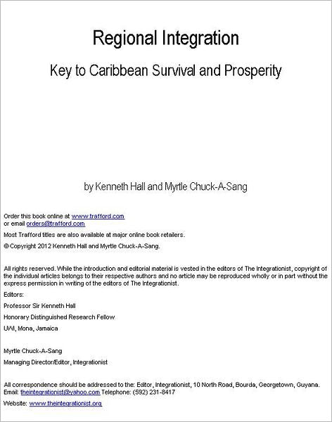 Regional Integration: Key to Caribbean Survival and Prosperity