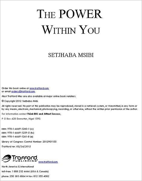 The POWER Within You
