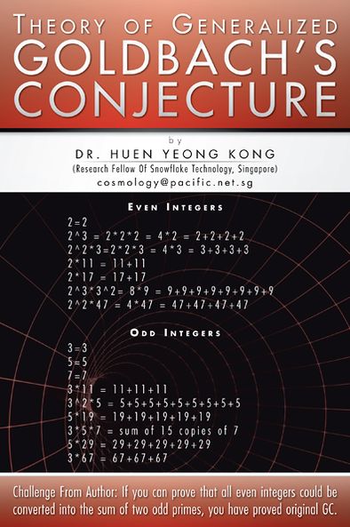 Theory Of Generalized Goldbach's Conjecture