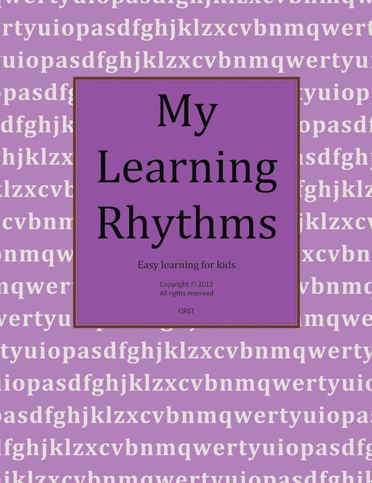 My Learning Rhythms: Book 3 (PagePerfect NOOK Book)