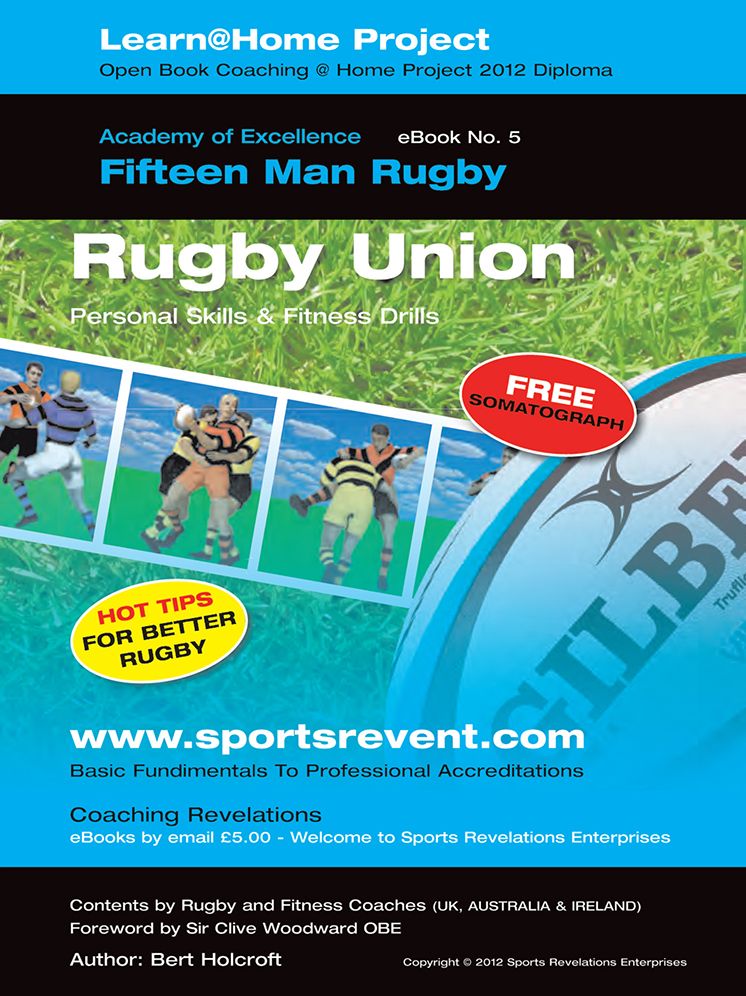 Book 5: Learn @ Home Coaching Rugby Union Project: Academy of Excellence For Coaching Rugby Union Personal Skills