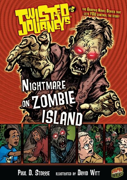 Nightmare on Zombie Island (Twisted Journeys Series #5)