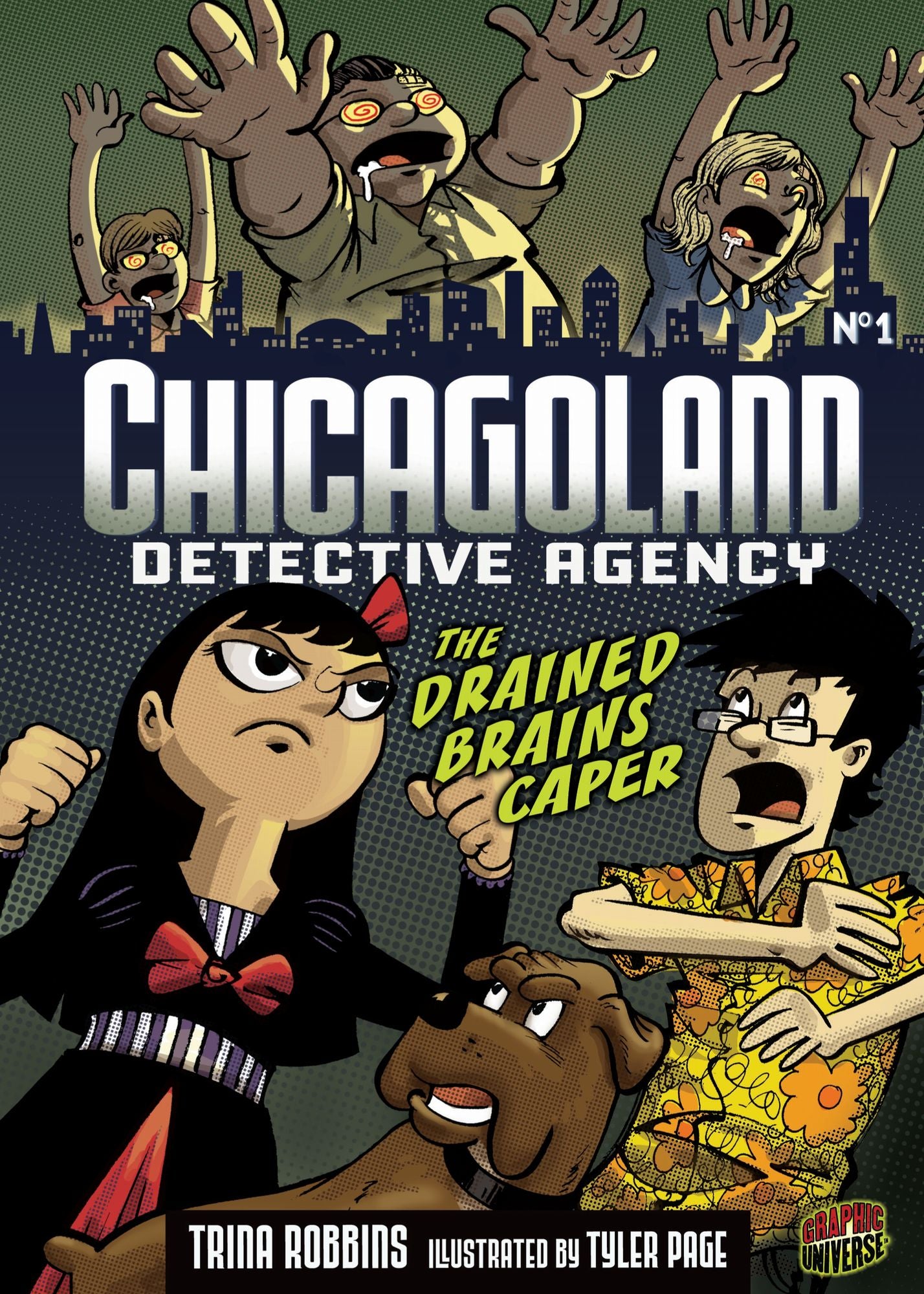 The Drained Brains Caper (Chicagoland Detective Agency Series #1)