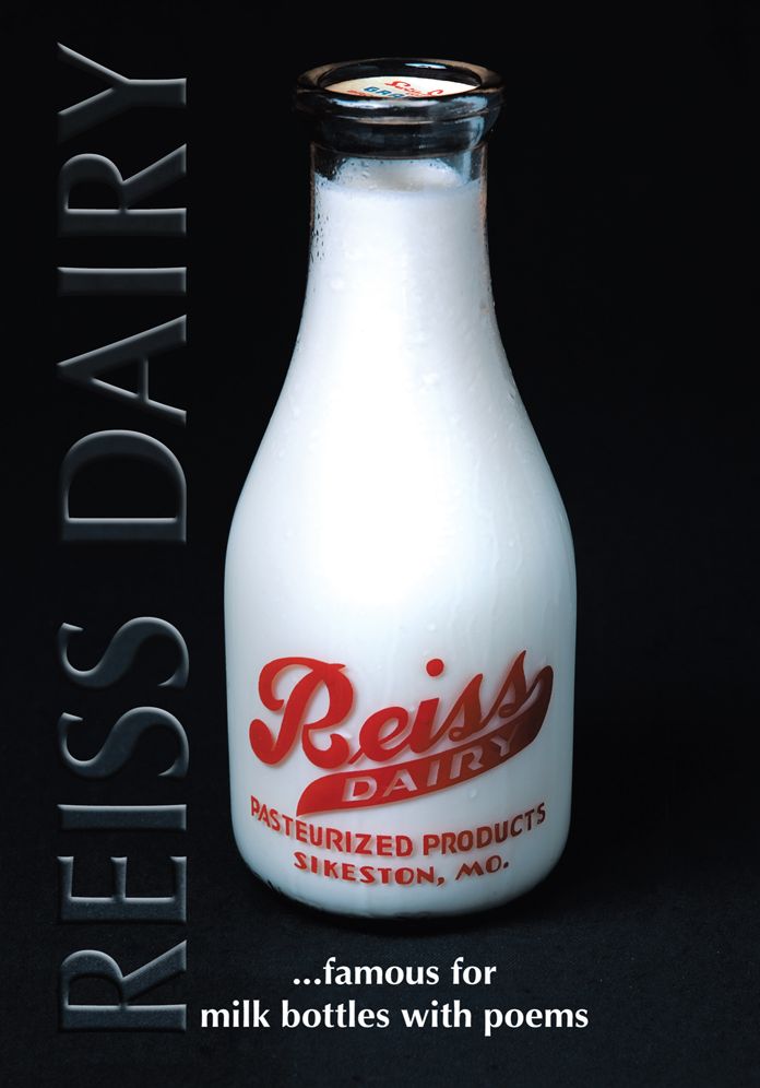 Reiss Dairy: Famous for milk bottles with poems