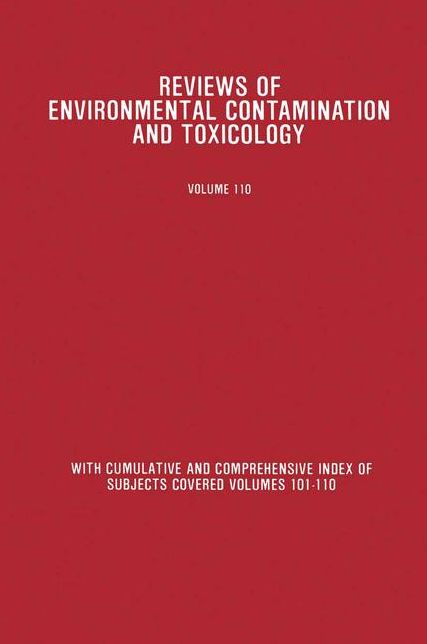 Reviews of Environmental Contamination and Toxicology: Continuation of Residue Reviews