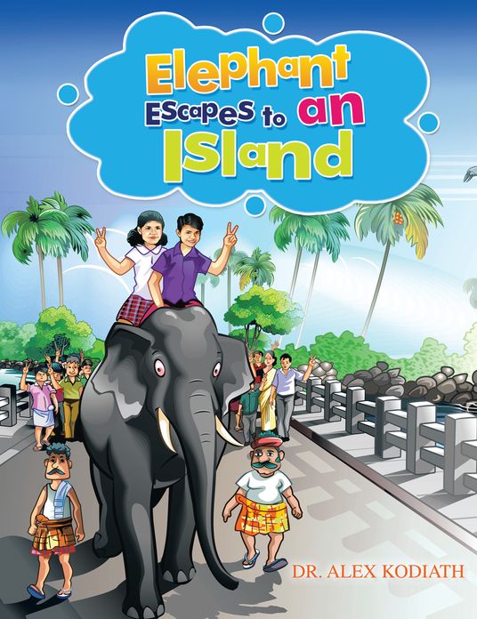 Elephant Escapes to an Island (PagePerfect NOOK Book)