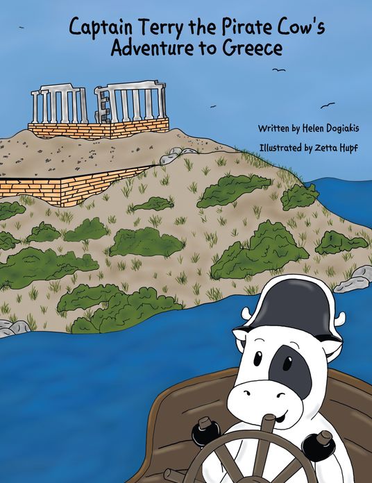 Captain Terry the Pirate Cow's Adventure to Greece (PagePerfect NOOK Book)