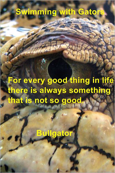 Swimming with Gators: For every good thing in life there is always something that is not so good.