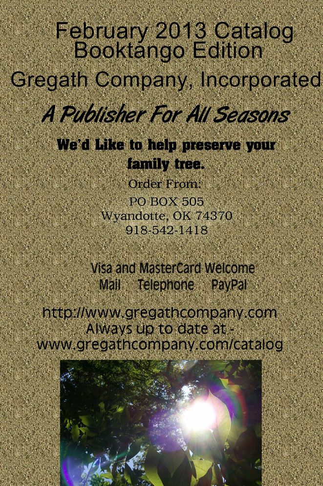 February 2013 Catalog: Booktango Edition