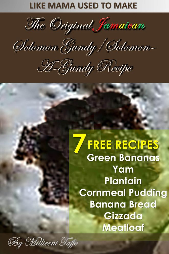 The Original Jamaican Solomon Gundy/Solomon-A-Gundy Recipe