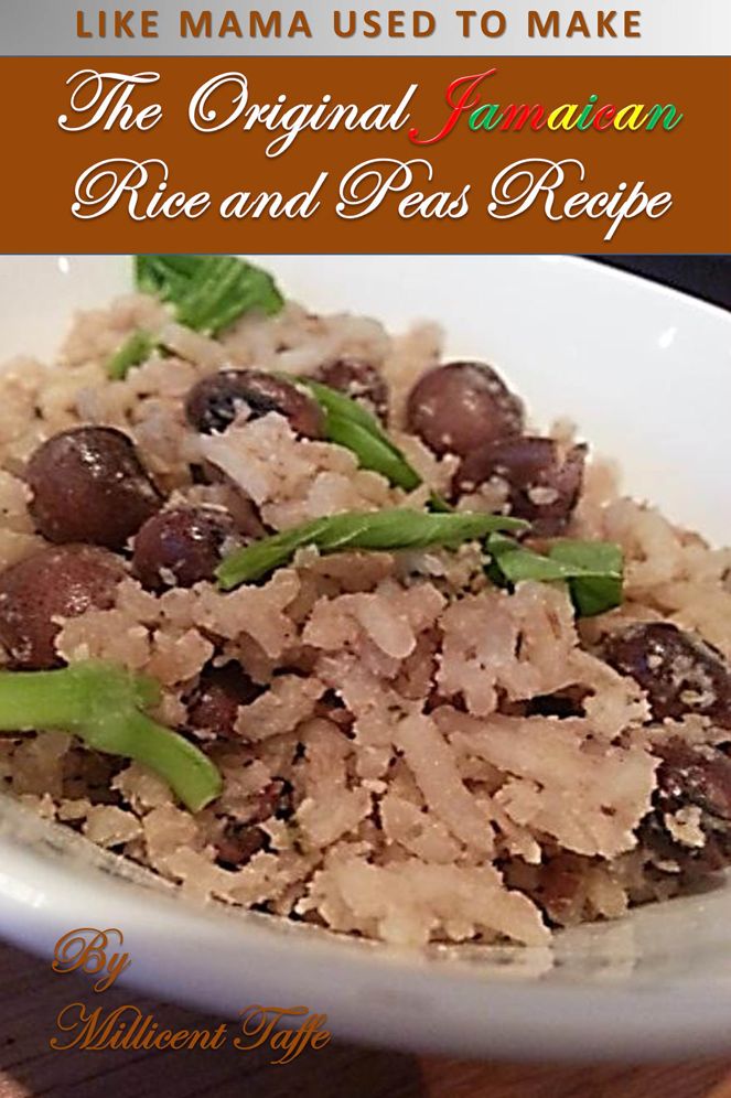The Original Jamaican Rice and Peas Recipe