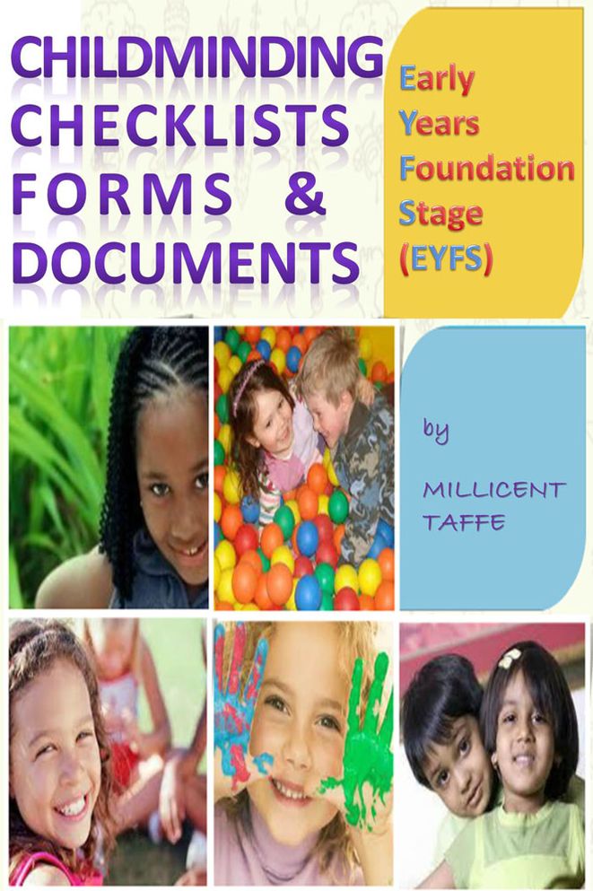Early Years Foundation Stage (EYFS) Child Minding Checklists Forms & Documents