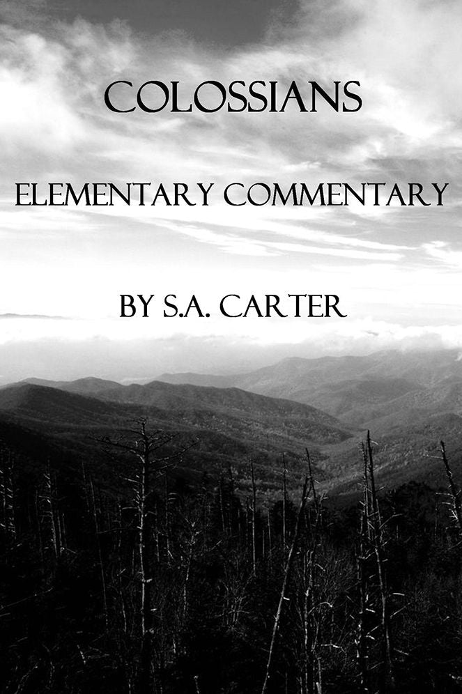 Colossians: Elementary Commentary