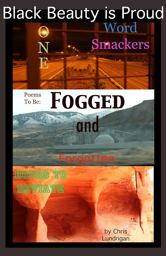 Black Beauty is Proud: One Word Smackers; Poems to be Fogged and Forgotten; Hours to Deviate