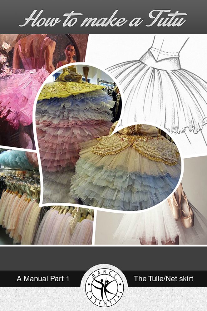 How to Make a Tutu: A Manual Part 1 The Tulle/Net skirt