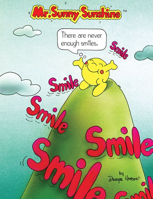 Mr. Sunny Sunshine : There are never enough smiles. (PagePerfect NOOK Book)