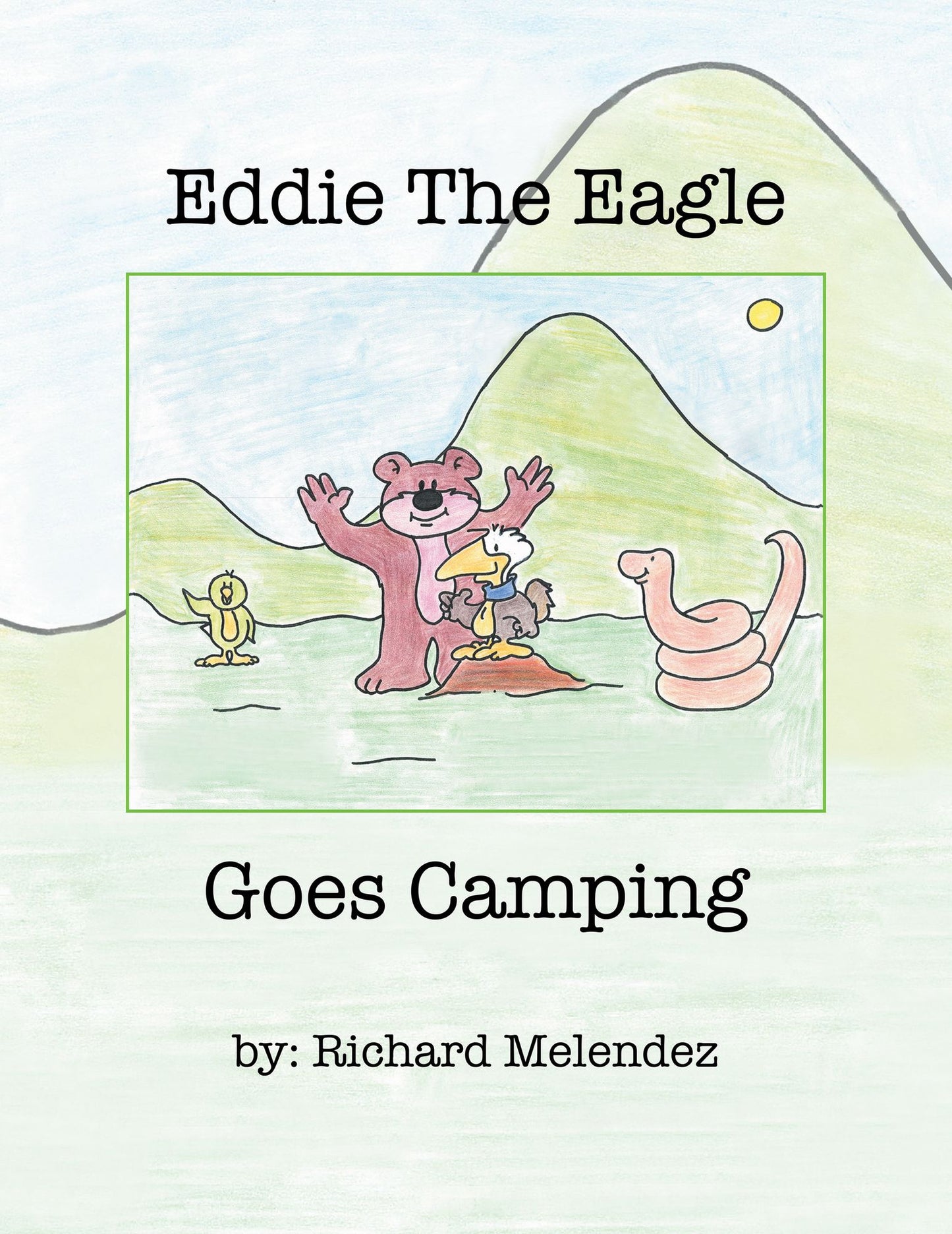 Eddie the Eagle goes camping