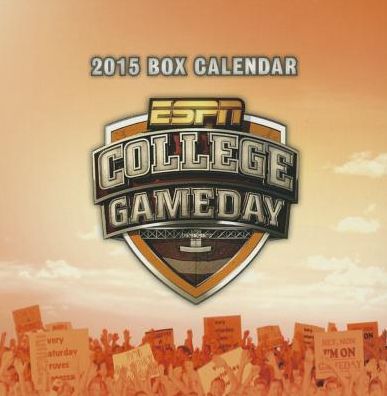 ESPN College Gameday 2015 Calendar