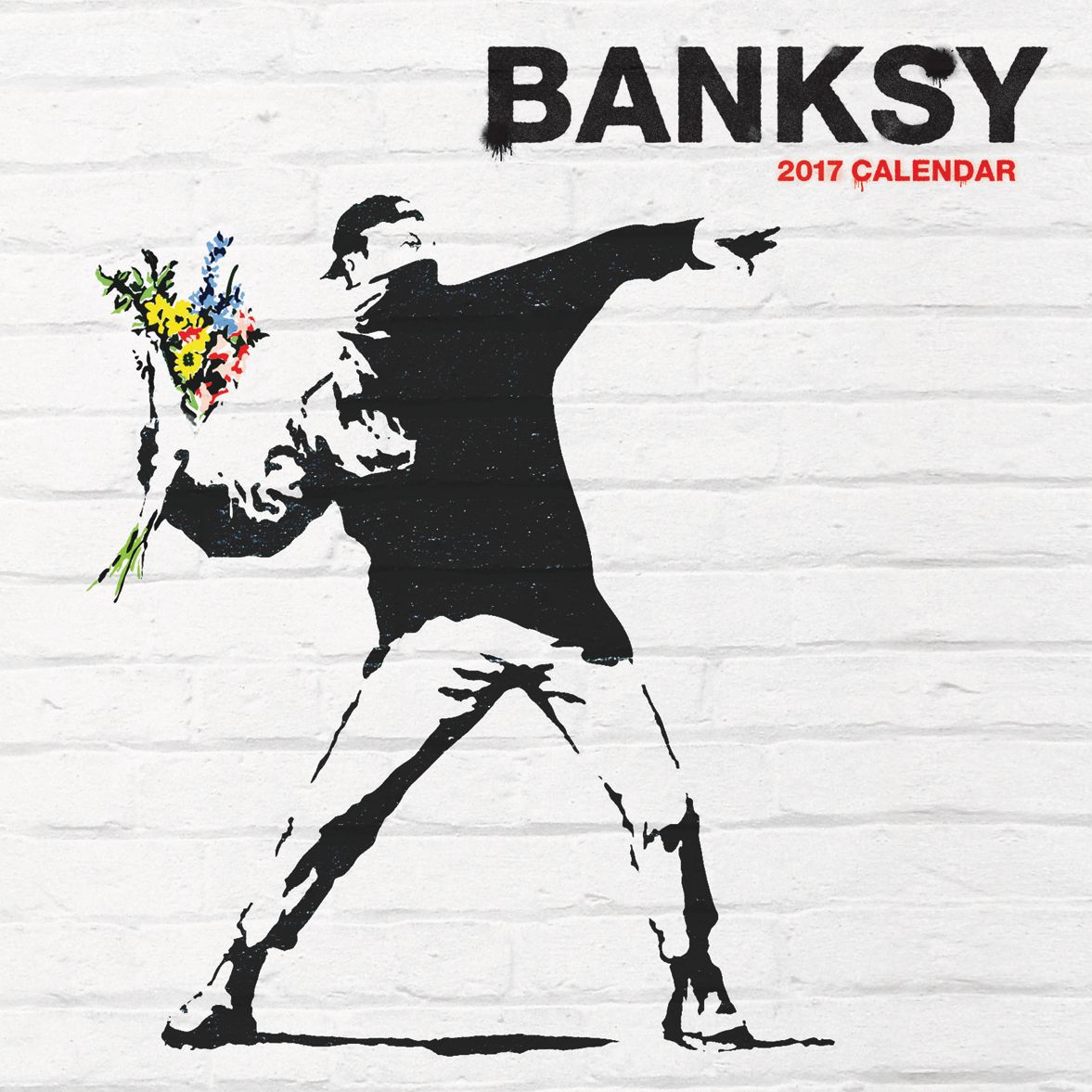 2017 12 X12 Wall Calendar Banksy