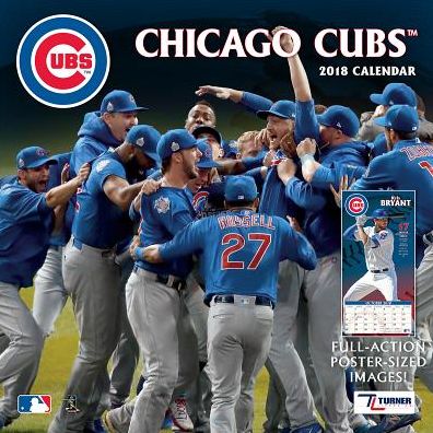 2018 CHICAGO CUBS 12X12 TEAM WALL CALENDAR