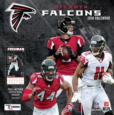 2018 ATLANTA FALCONS 12X12 TEAM WALL CALENDAR