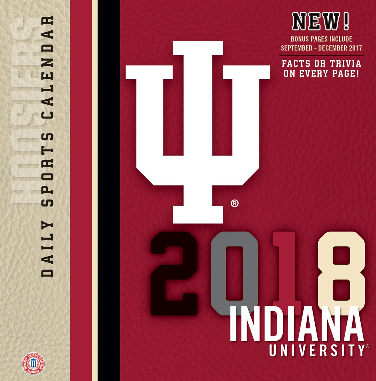2018 INDIANA HOOSIERS BOX CALENDAR