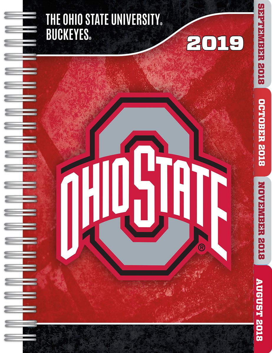 Ohio State Buckeyes 2019 Tabbed Planner