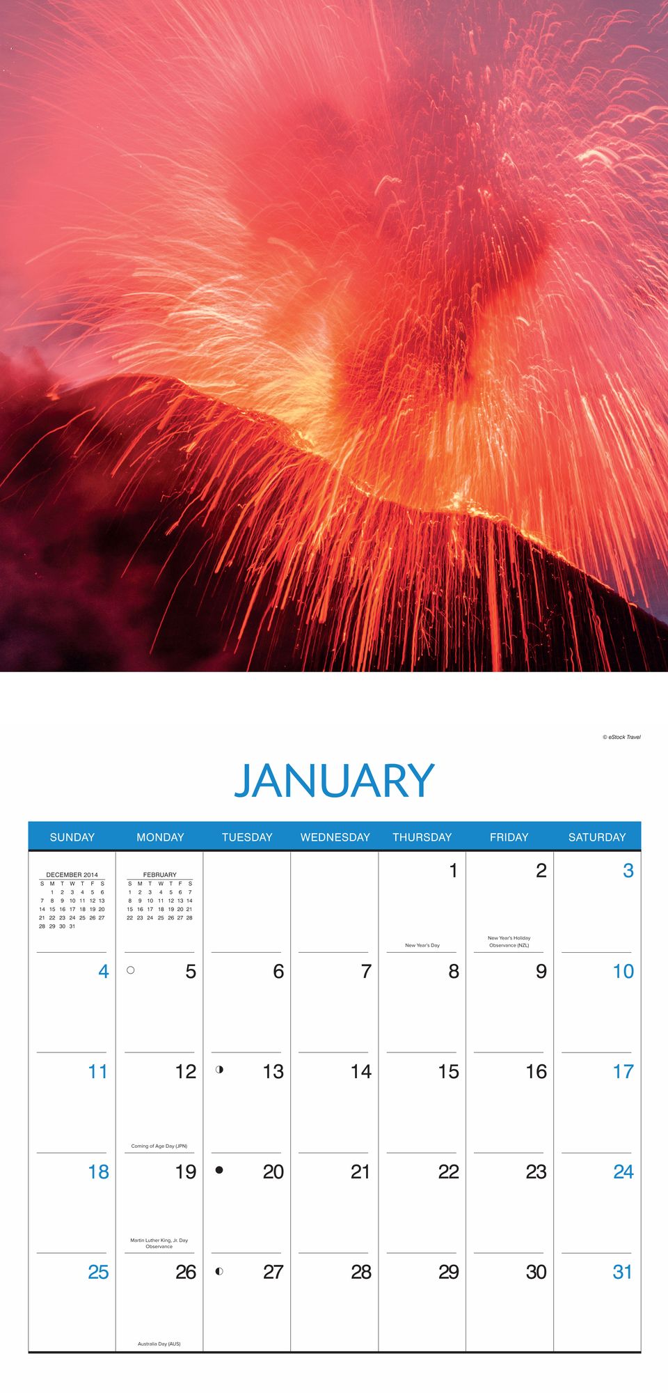 Nature's Wonders 2015 Calendar