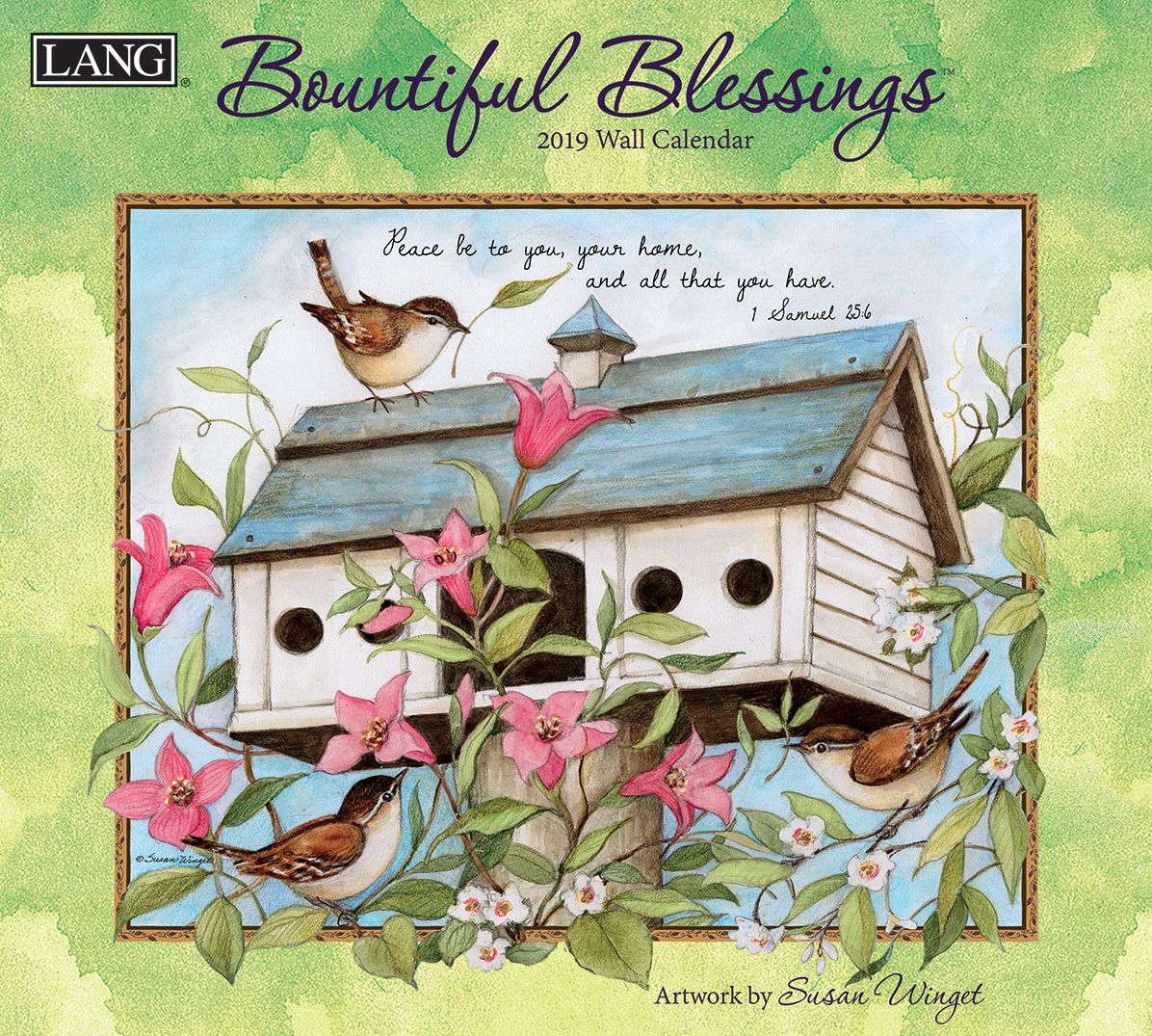 Bountiful Blessings 2019 14x12.5 Wall Calendar