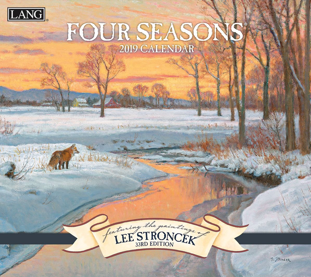 Four Seasons 2019 14x12.5 Wall Calendar