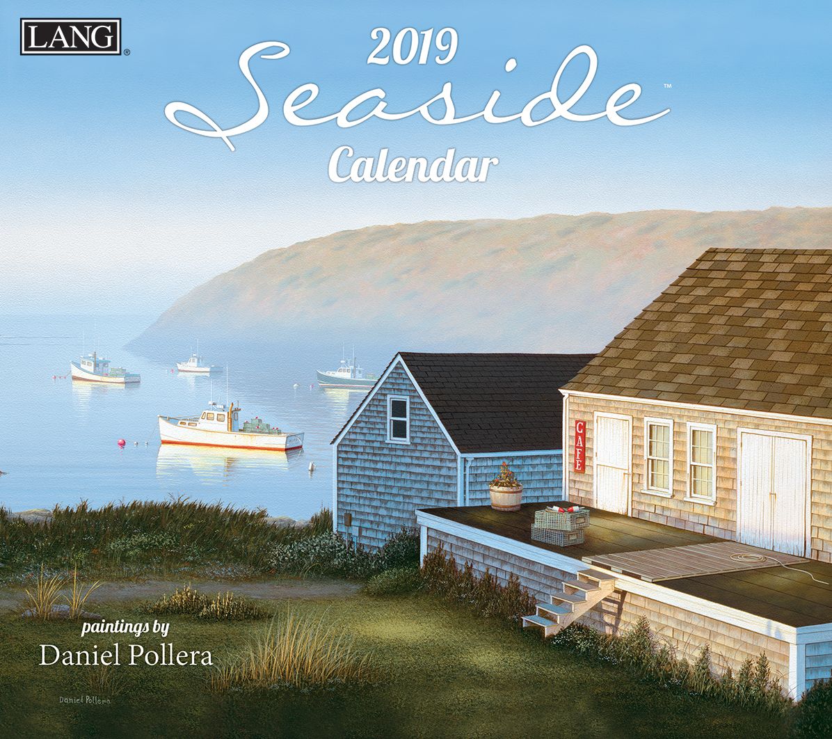 Seaside 2019 14x12.5 Wall Calendar