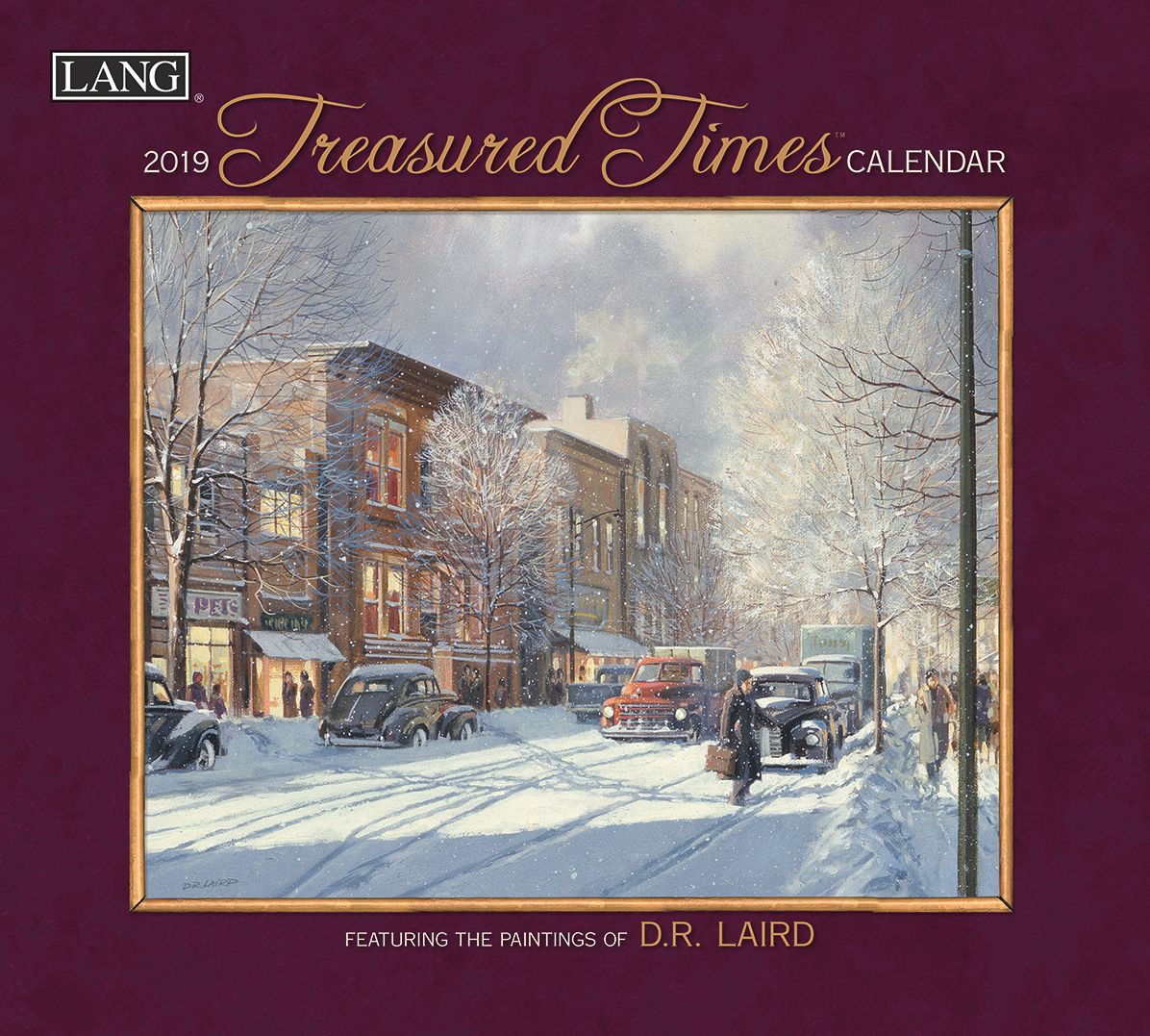 Treasured Times 2019 14x12.5 Wall Calendar