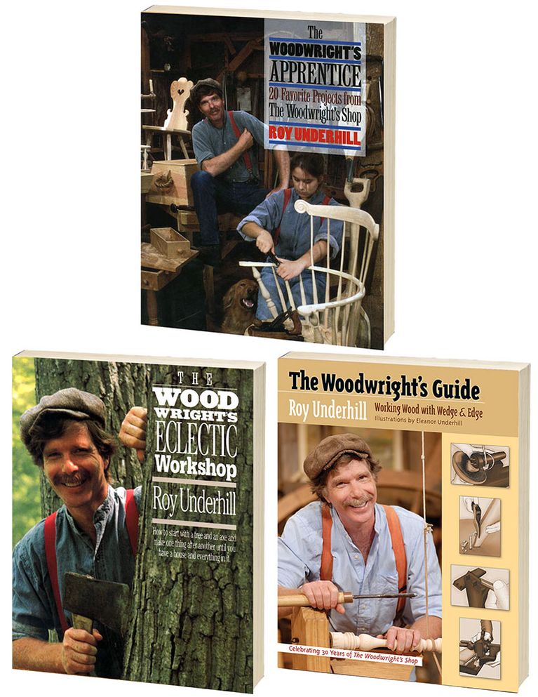 More of Roy Underhill's The Woodwright's Shop Classic Collection, Omnibus Ebook: Includes The Woodwright's Apprentice, The Woodwright's Eclectic Workshop, and The Woodwright's Guide