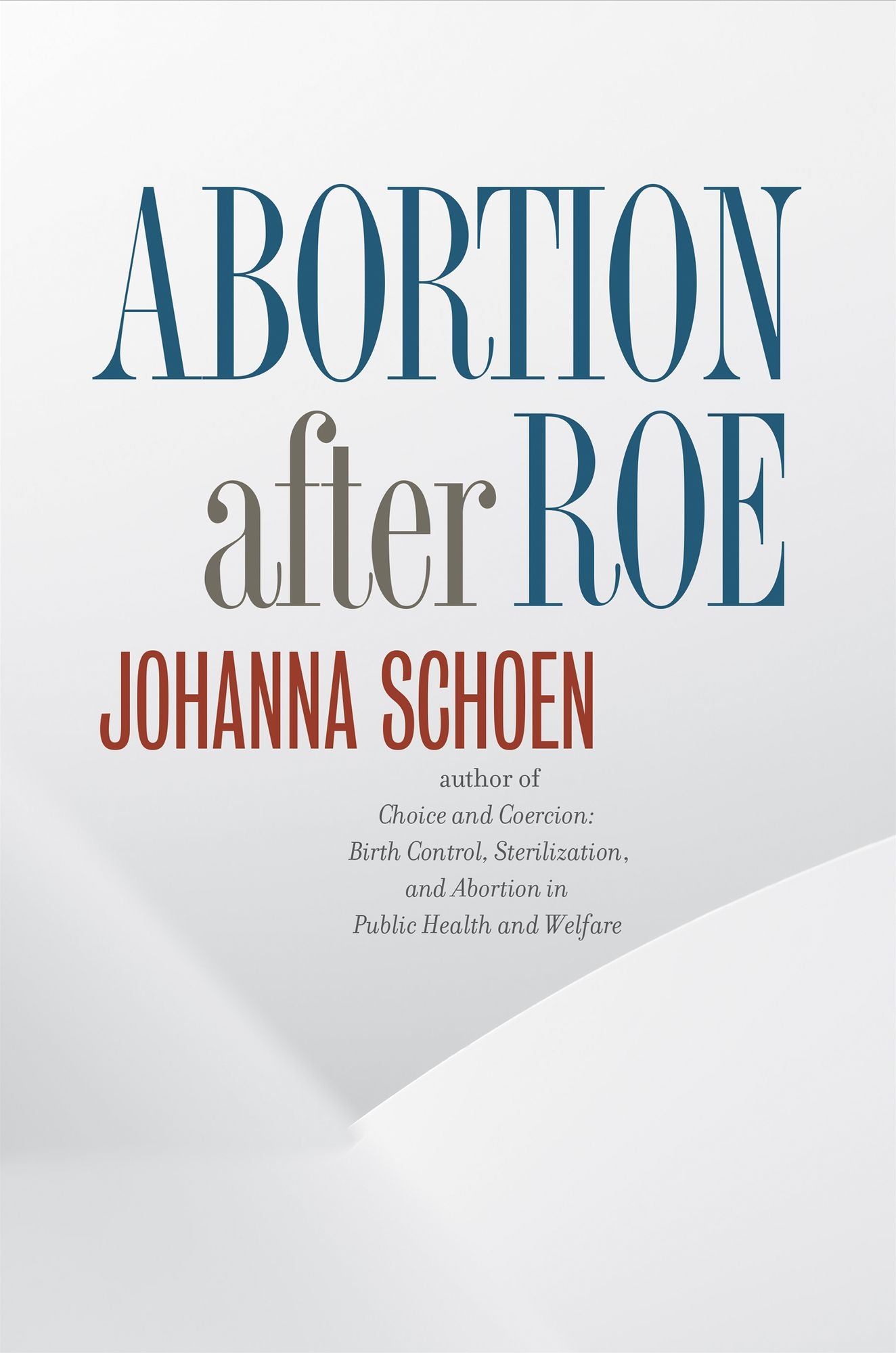Abortion After Roe: Abortion After Legalization
