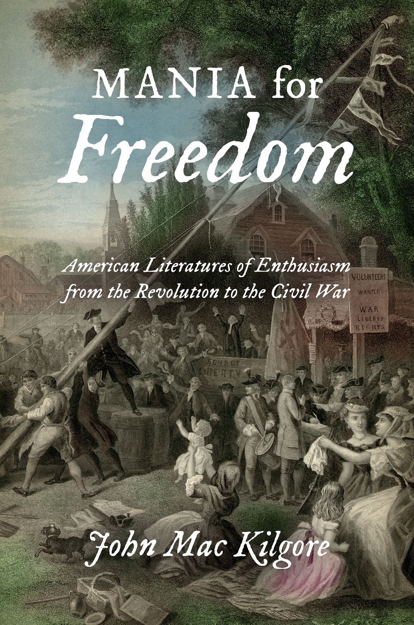 Mania for Freedom: American Literatures of Enthusiasm from the Revolution to the Civil War
