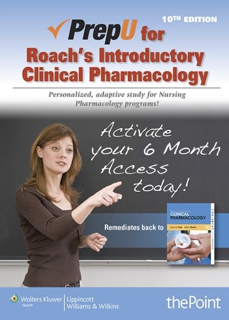 Prepu for Roach's Introductory Clinical Pharmacology