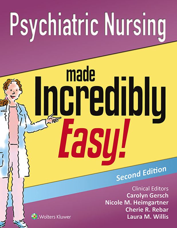 Psychiatric Nursing Made Incredibly Easy!: Includes DSM-5!