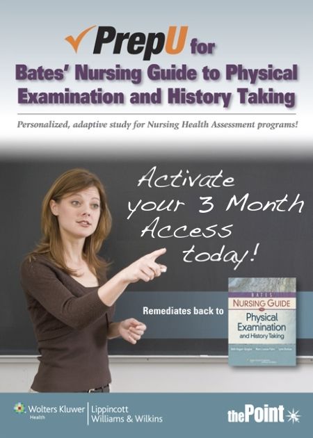 PrepU for Hogan-Quigley's Bates' Nursing Guide to Physical Examination and History Taking