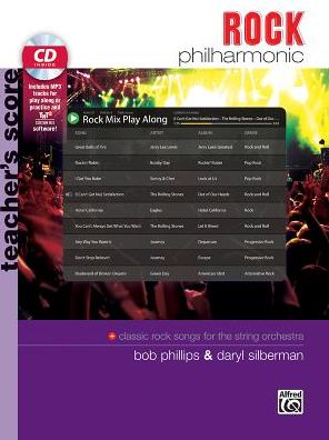 Rock Philharmonic: Classic Rock for the String Orchestra (Teacher's Score), Book & CD
