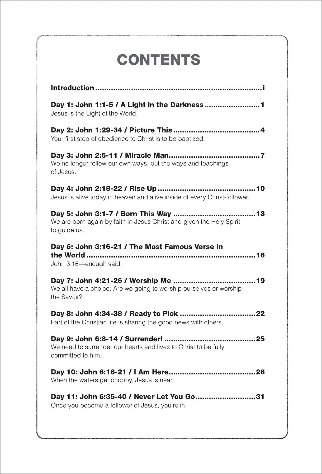 10 Minute Moments: The Basics: Exploring the Book of John Ten Minutes at a Time