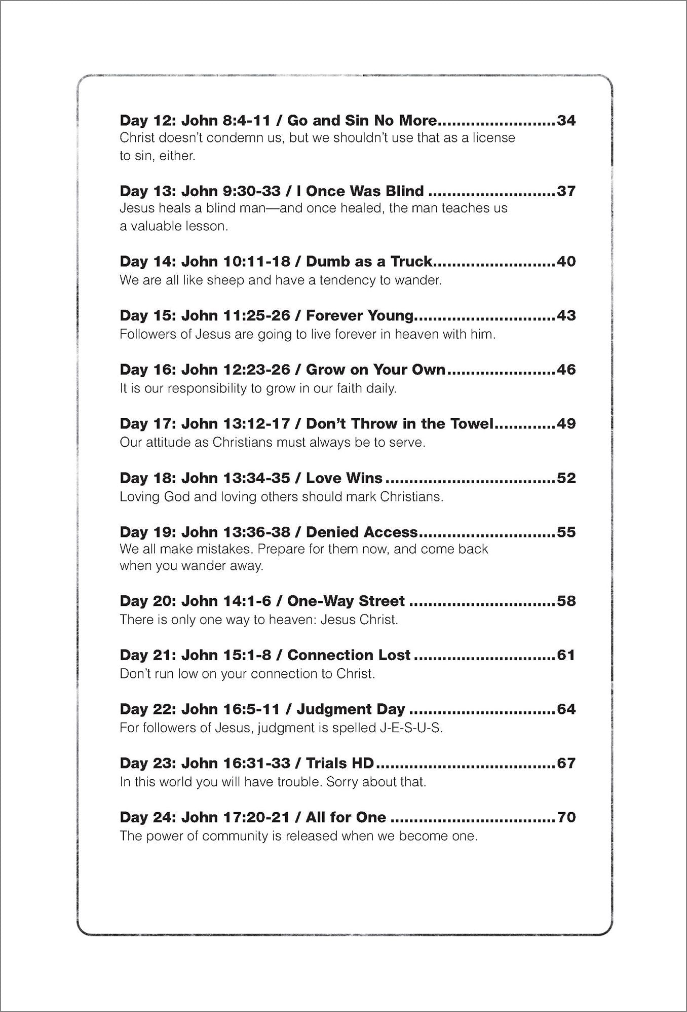 10 Minute Moments: The Basics: Exploring the Book of John Ten Minutes at a Time