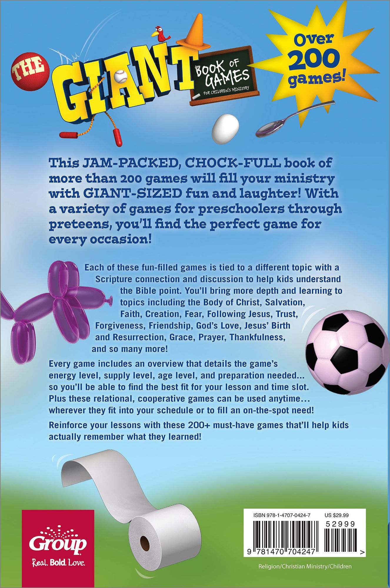 The Giant Book of Games for Children's Ministry