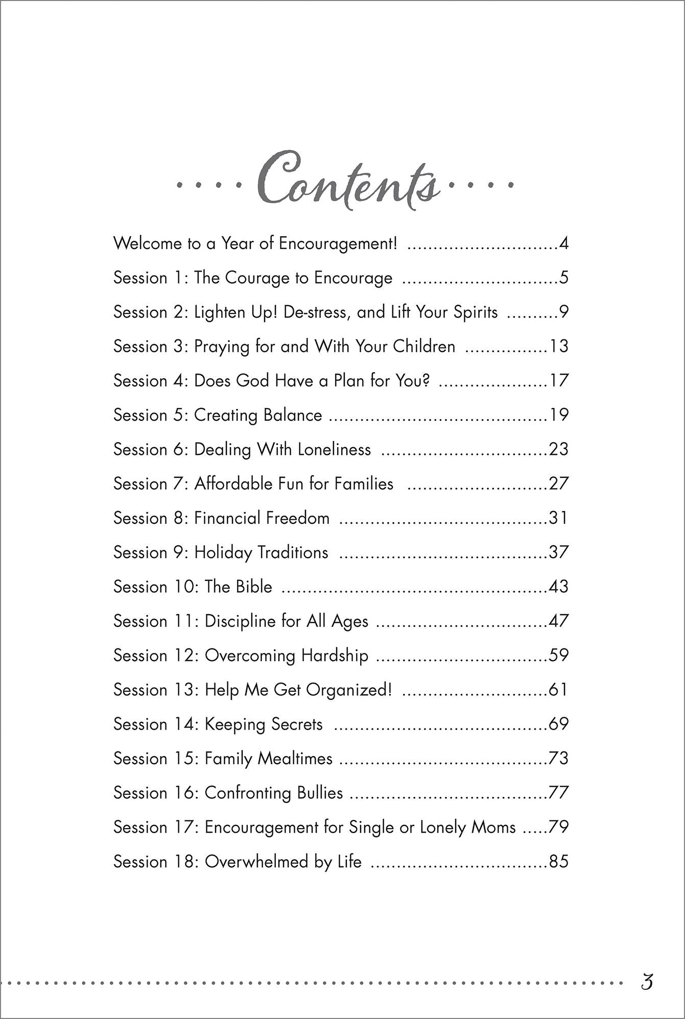 A Mom's Book of Encouragement