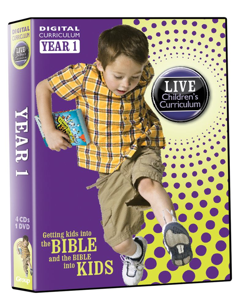 LIVE Children's Curriculum Year 1 Pack: Getting Kids into the Bible and the Bible into Kids