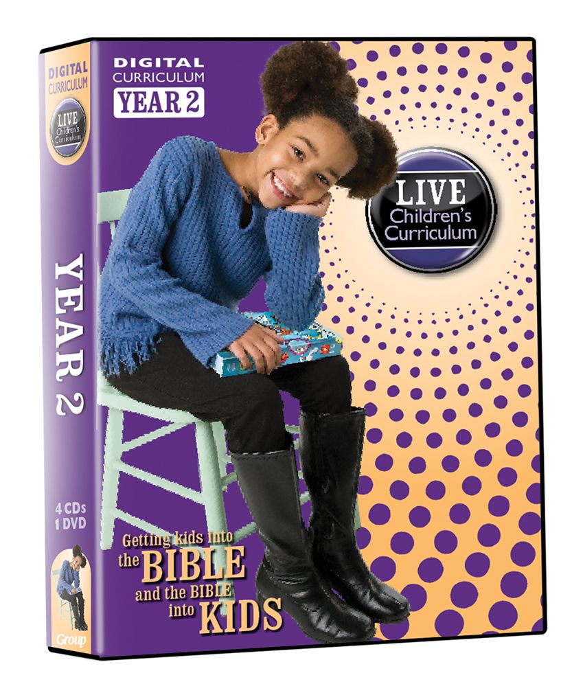 LIVE Children's Curriculum Year 2 Pack: Getting Kids into the Bible and the Bible into Kids