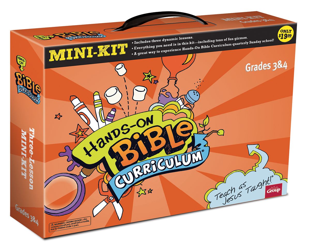 Hands-On Bible Curriculum: 3-Lesson Mini-Kit for Grades 3 & 4