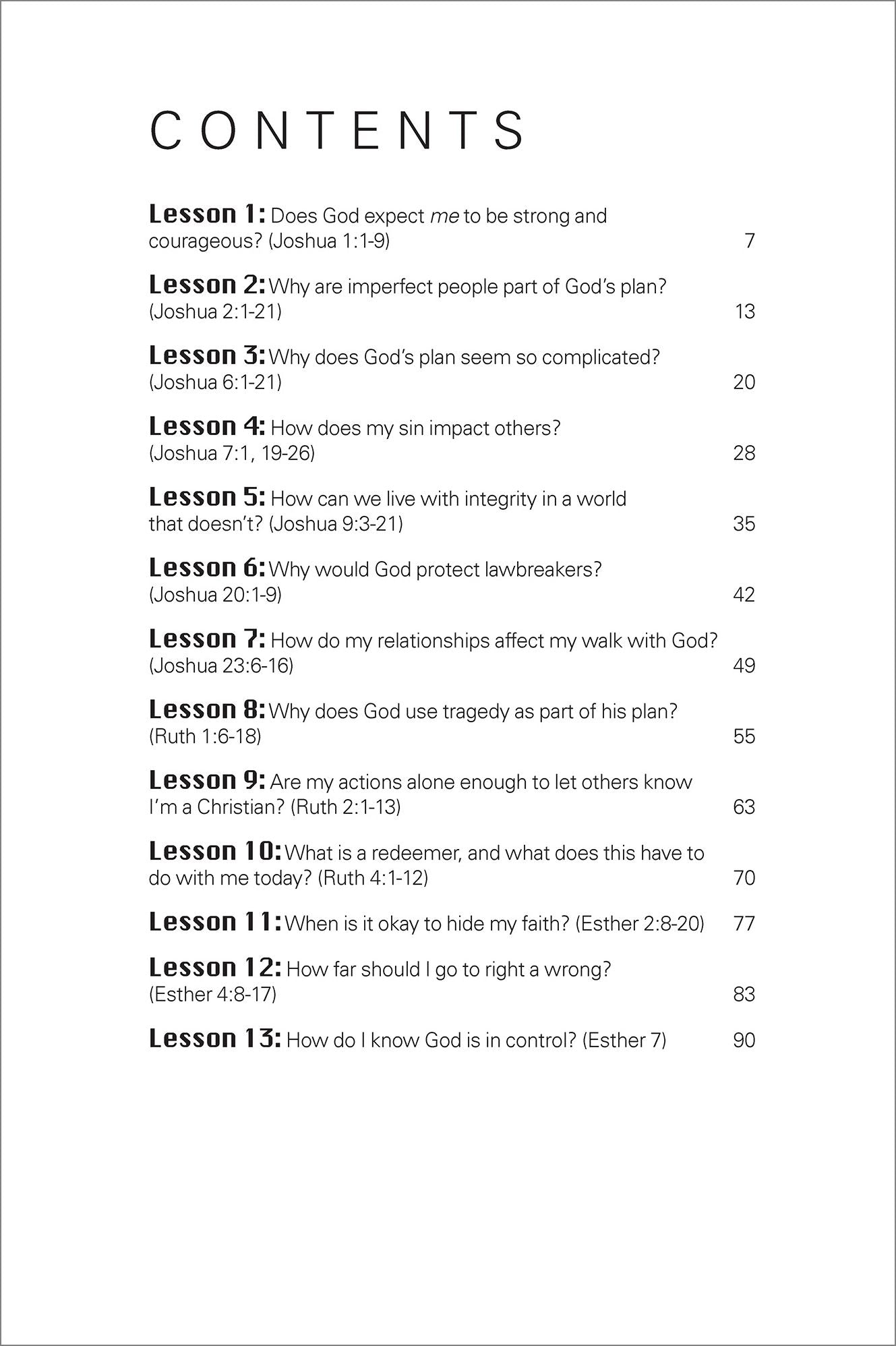 Fearless Conversation Participant Guide: Is God in Control of My Life?