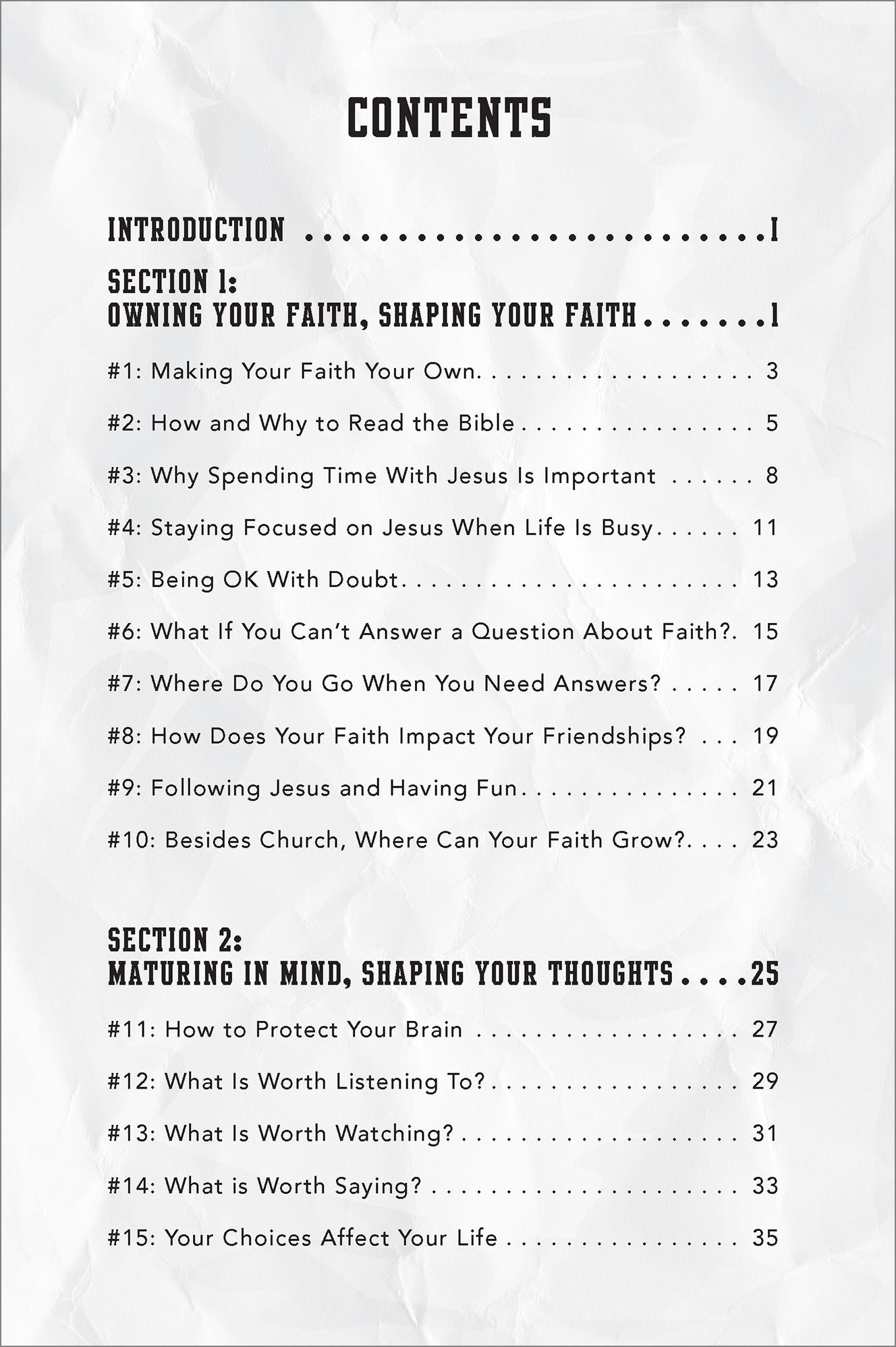 7th Grade: A 30-Day Devotional: Growing Your Faith