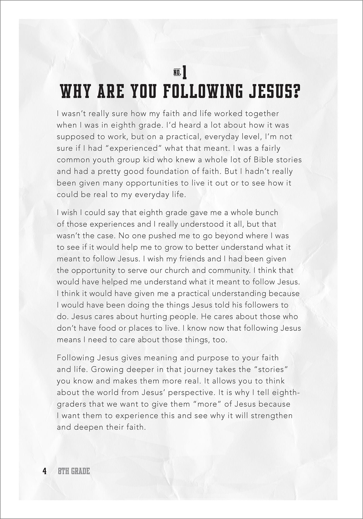 8th Grade: A 30-Day Devotional