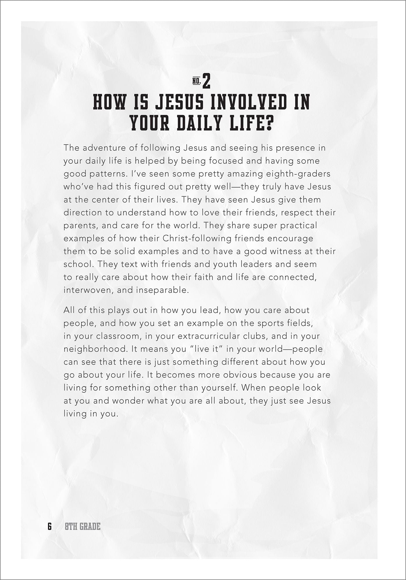 8th Grade: A 30-Day Devotional